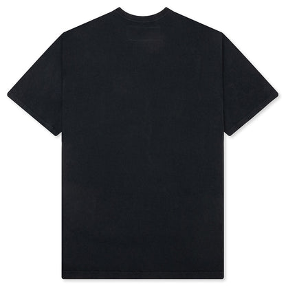 Glad You're Here With Me T-Shirt - Hard Washed Black