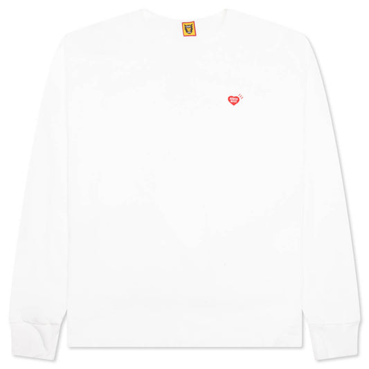 Graphic L/S T-Shirt #3 - White