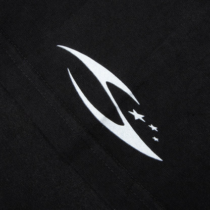 H Cursive Logo T-Shirt - Black