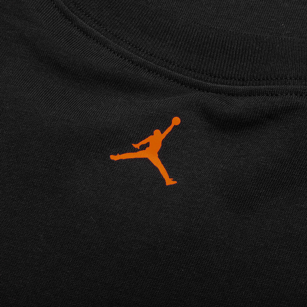 Women's Oversized Flight T-Shirt - Black/Orange/Grey