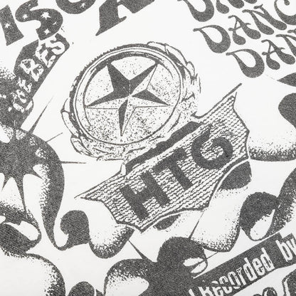 HTG Hotel Collage S/S Tee - White