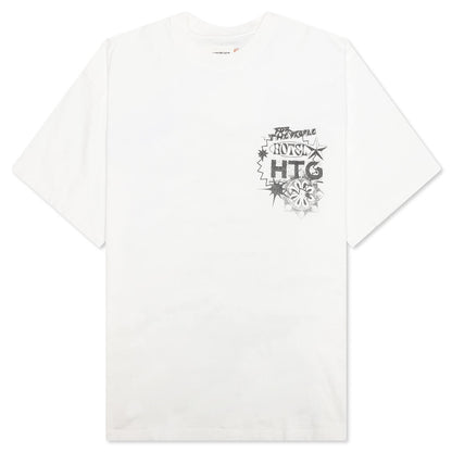 HTG Hotel Collage S/S Tee - White