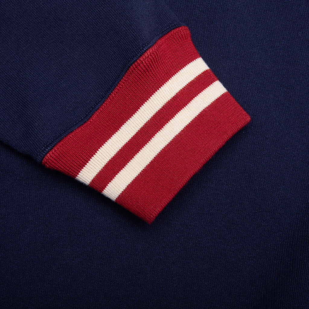Half-Zip Sweatshirt - Navy