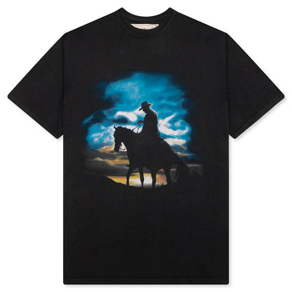 Harvest Moon T-Shirt - Washed Black