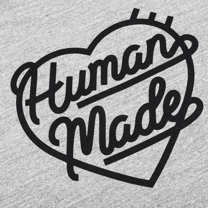 Heart Badge T-Shirt - Grey