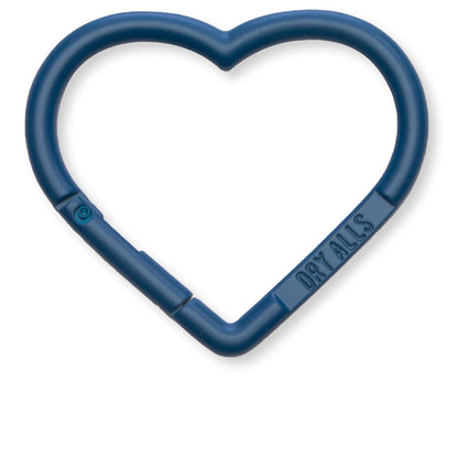 Heart Carabiner - Blue