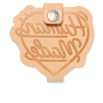 Heart Compact Mirror - Beige