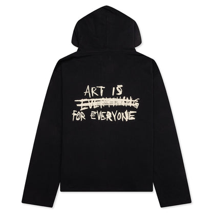 Honor Art Institute Zip Hoodie - Black