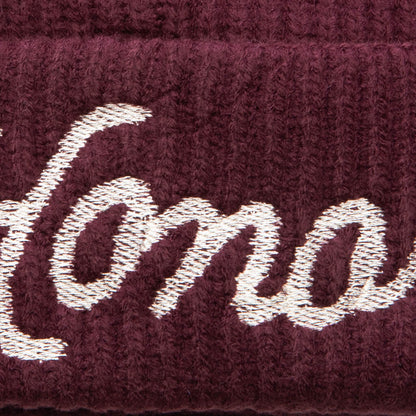 Honor Heavy Knit Beanie - Berry
