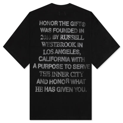 Honor The Gift 2016 S/S Tee - Black