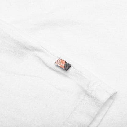 HTG Leaf S/S Tee - White