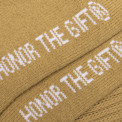 Honor The Gift HTG Loose Knit Socks - Mustard