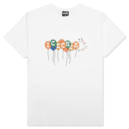 Balloon S/S Tee - White