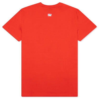 Cash Rules S/S Tee - Fiery Red