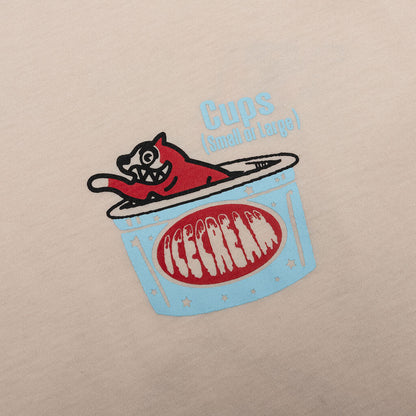 Cup or Cone L/S Knit - Vanilla Cream