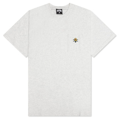 Eyeball S/S Knit - Light Heather Grey