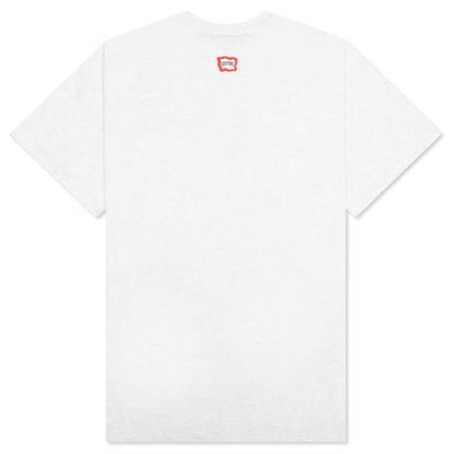 Peace S/S Tee - Light Heather Grey