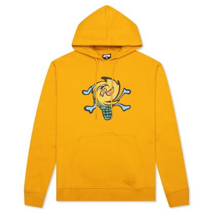 Swirl Hoodie - Golden Yellow