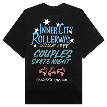 Inner City Rollerway S/S Tee - Black