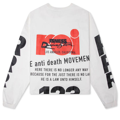 Isness CVA L/S Tee - Max White