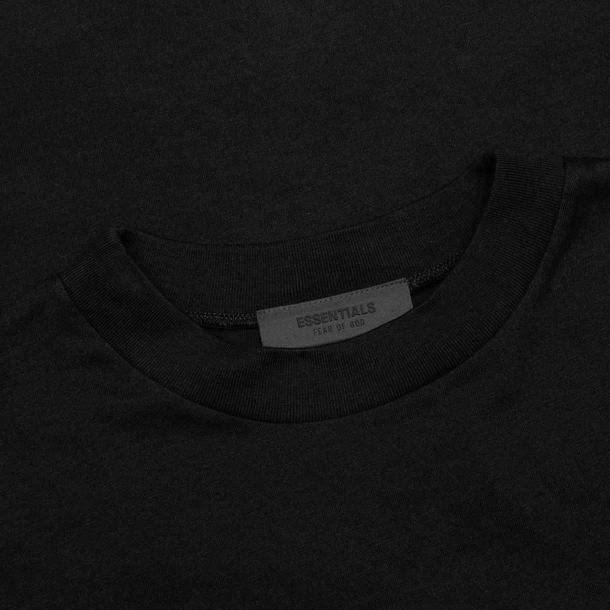 Jersey Crewneck T-Shirt - Black