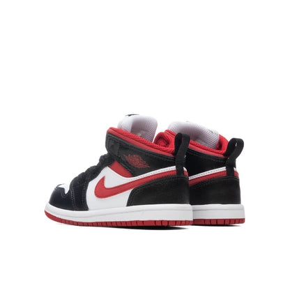 Jordan 1 Mid (TD) - White/Gym Red