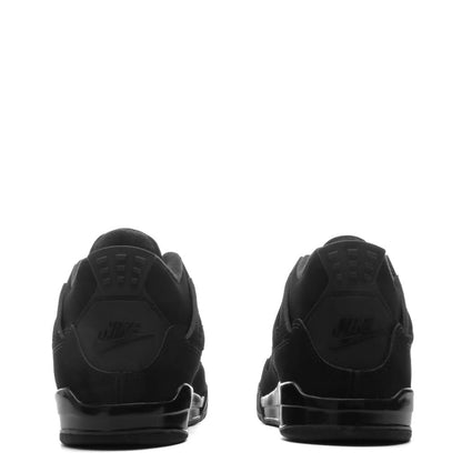 Air Jordan 4 Retro 'Black Cat' (PS) - Black/Light Graphite