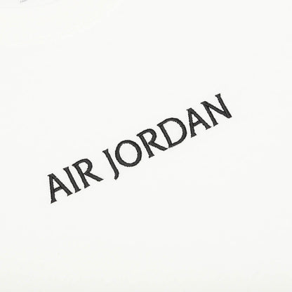 "Air Jordan" S/S T-Shirt - Sail/Black