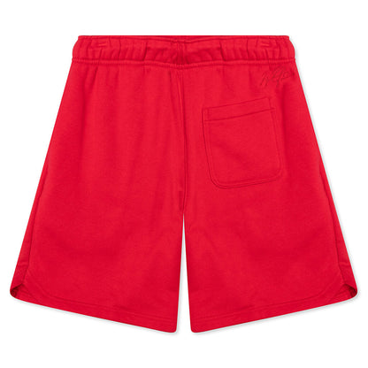 Essential Fleece Shorts - Gym Red