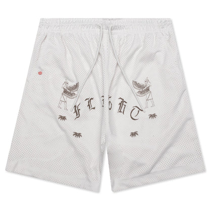 Jordan Flight Artist Series Mesh Shorts - Phantom/Palomino
