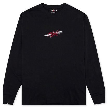 Flight Essentials '85 L/S T-Shirt - Black/White