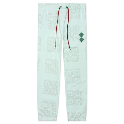 Jordan x CLOT Sweatpants - Barely Green/Light Silver/Storm Red