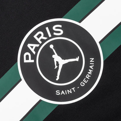 Jordan x Paris Saint-Germain Fleece Pullover Hoodie - Black/White