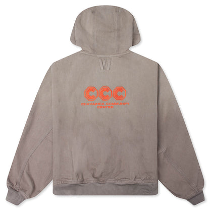Juggernaut Workwear Hoodie - Concrete