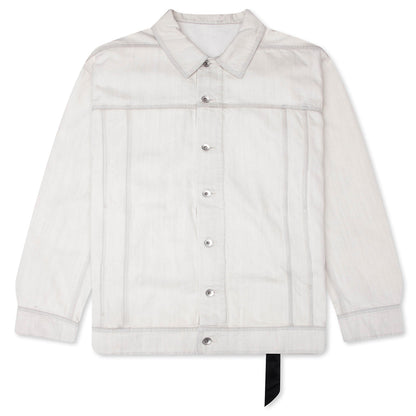 Jumbo Worker Denim Jacket - Milk Wash