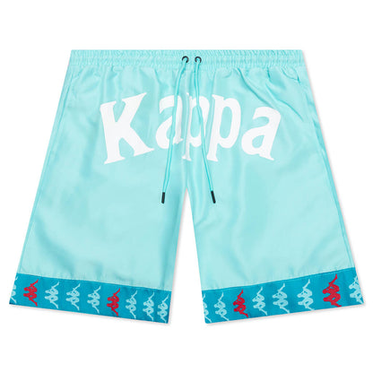 222 Banda Befotaka Swim Shorts - Blue Water/Blue Peacock