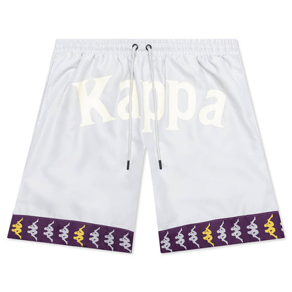 222 Banda Befotaka Swim Shorts - Grey/Violet Bloom