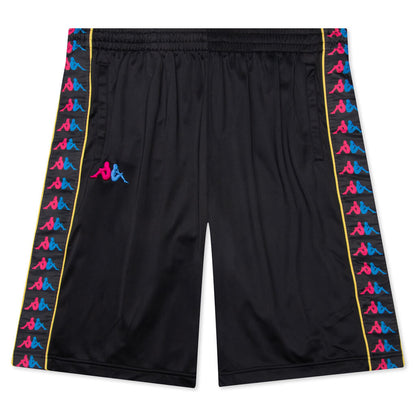 222 Banda Laramie Shorts - Black/Fuchsia/Blue