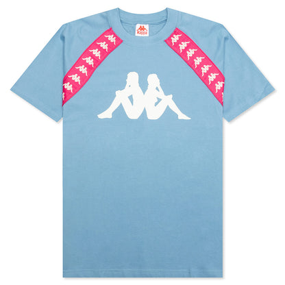 222 Banda Vulki - Blue Dusk/Fuchsia Pink/White Antique