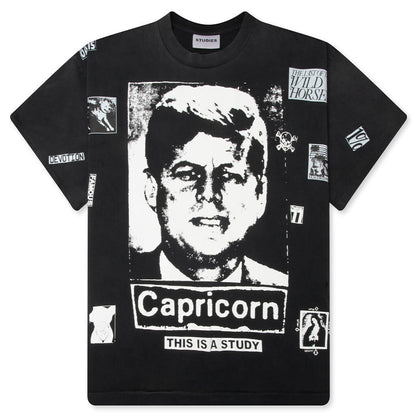 Kennedy Capicorn Tee - Black