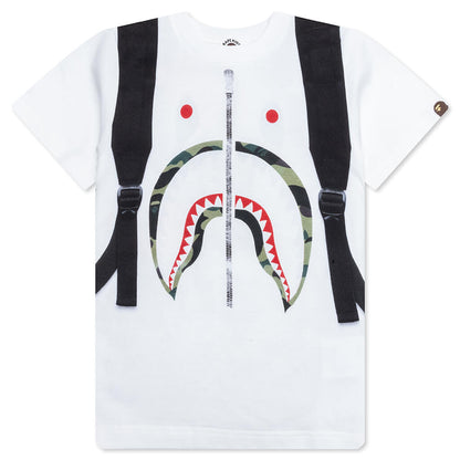Kid's Daypack Print Tee - White