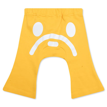 Kid's Milo Face Baby Pants - Yellow