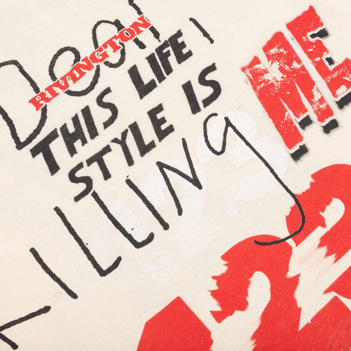 Killing Me S/S Tee - White