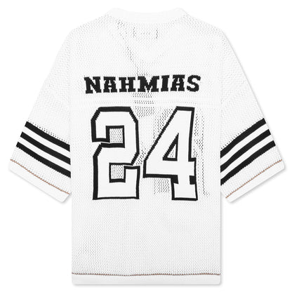 Knit 24 Football Shirt - White