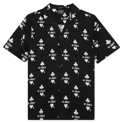 Klub Of Hearts Resort S/S Shirt - Black