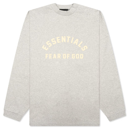 L/S T-Shirt - Light Heather Grey