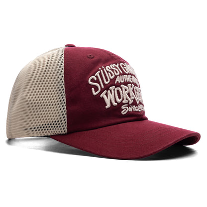 LP Workgear Strapback Cap - Wine
