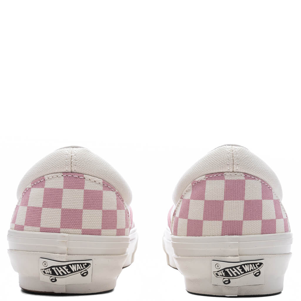 Premium Classic Slip-On 98 - Checkerboard Pink