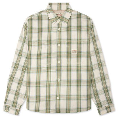 Lau Plaid Shirt - Off White