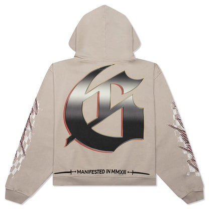 Le Denier Hoodie - Stone Grey